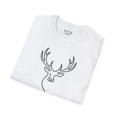 Elk One Line T-Shirt