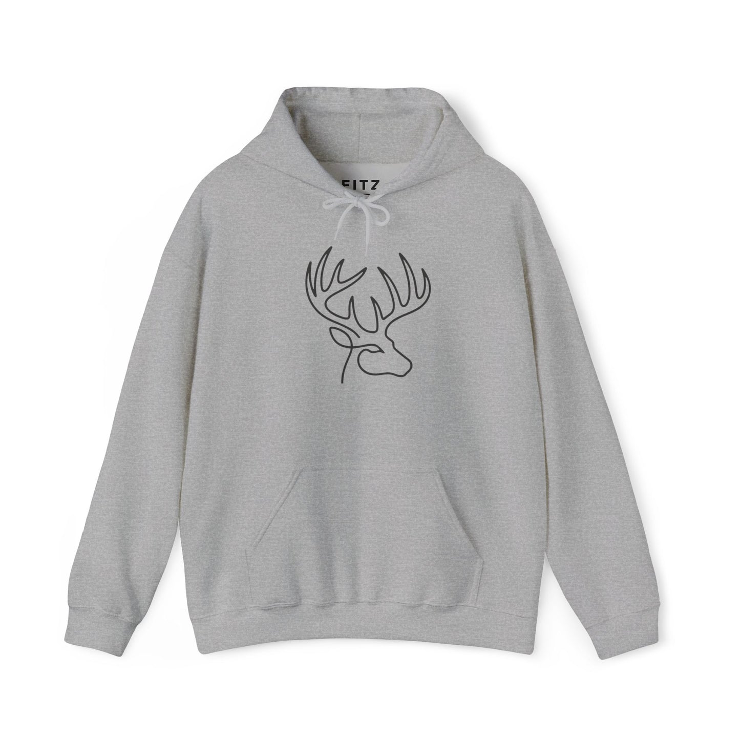 White-tailed One Line Hoodie