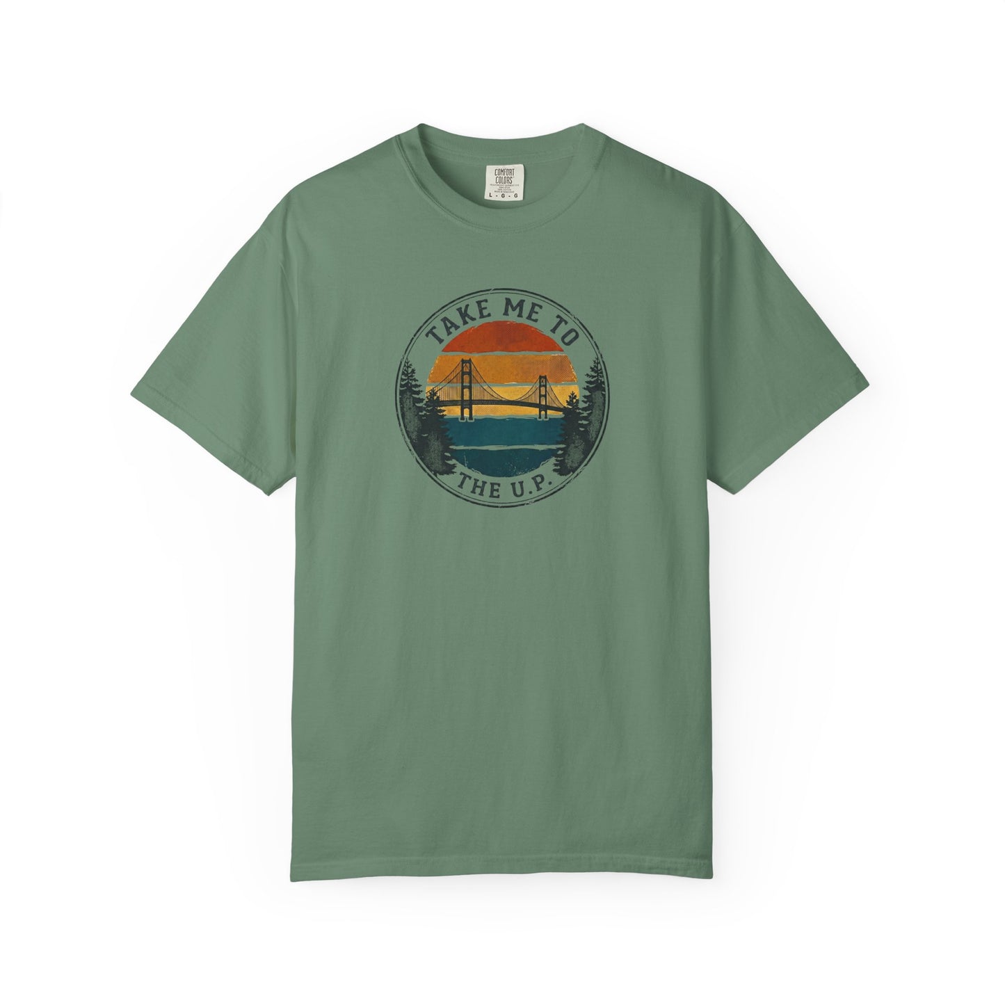 Take Me to the U.P. T-Shirt - Heavyweight Comfort Colors