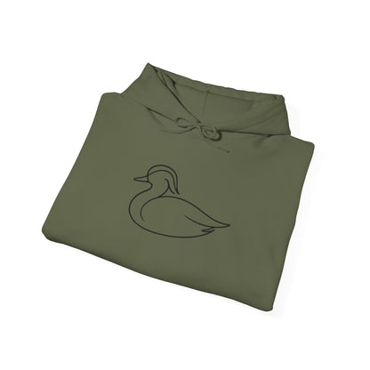 Wood Duck One Line Hoodie