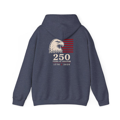 Eagle Flag Hoodie - Back Print