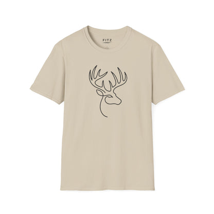 White-tailed One Line T-Shirt