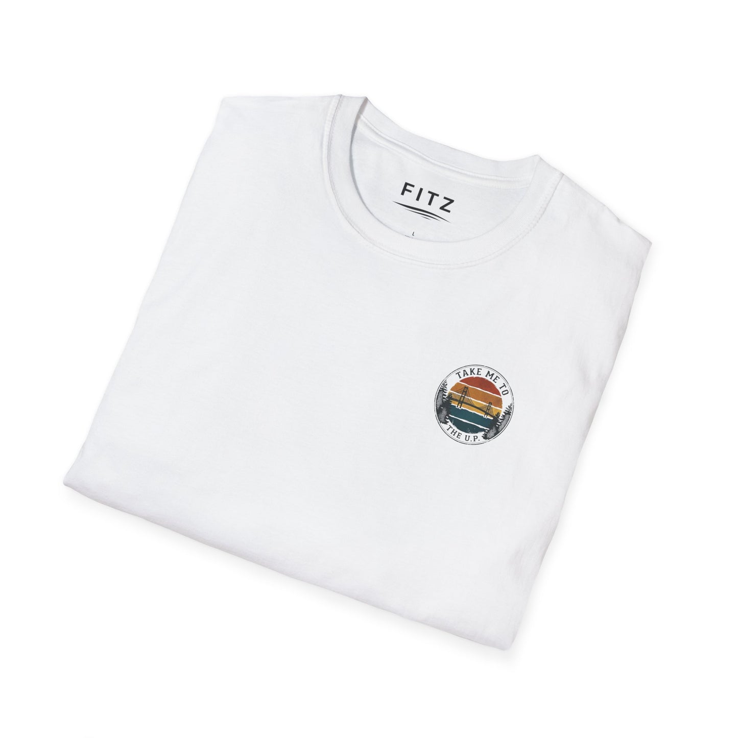 Take Me to the U.P. Sunset T-Shirt - Back Print