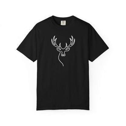 Elk One Line T-Shirt - Heavyweight Comfort Colors