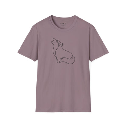 Wolf One Line T-Shirt