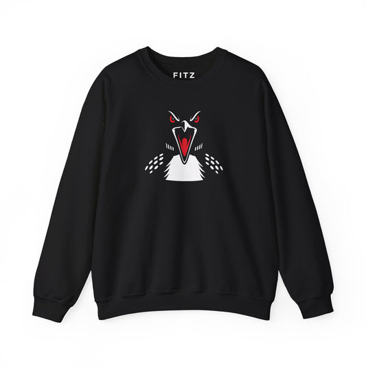 Angry Loon Head Sweatshirt