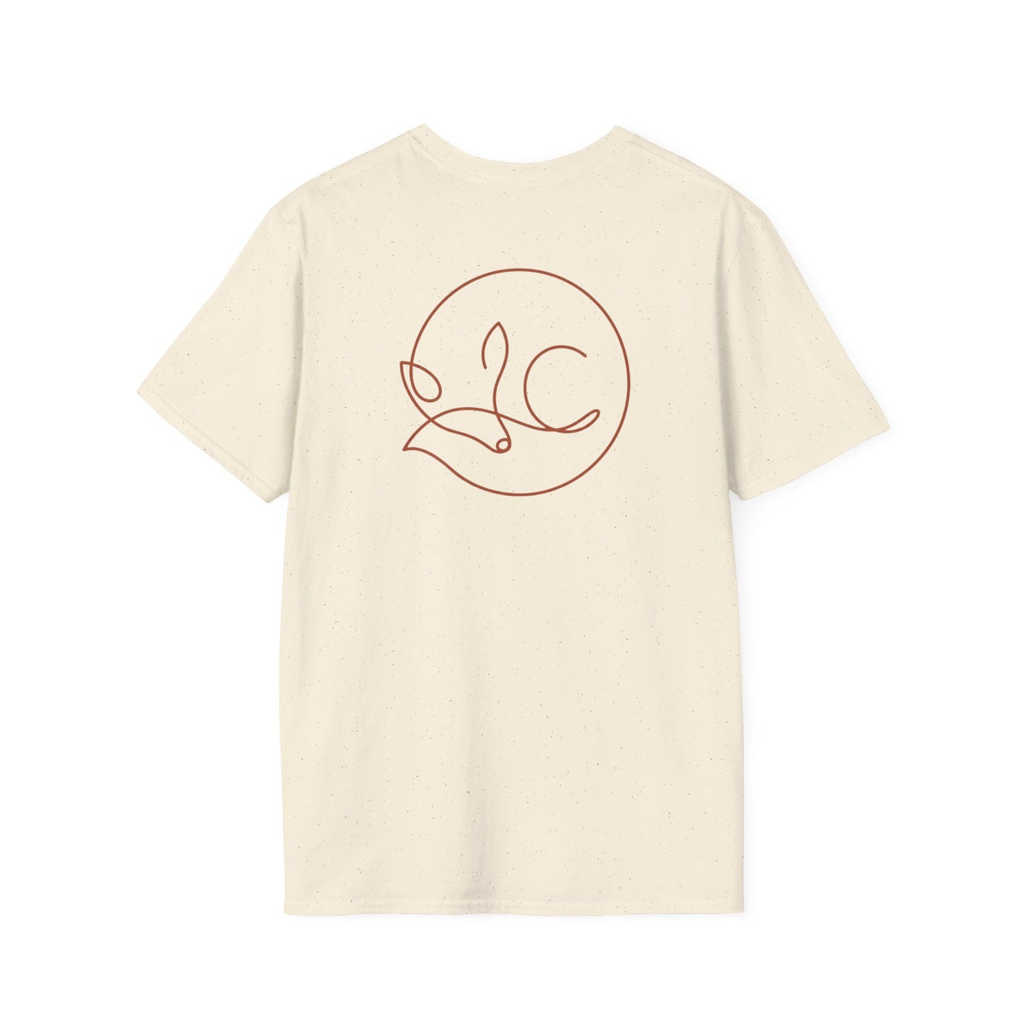 Fox One Line T-Shirt - Back Print