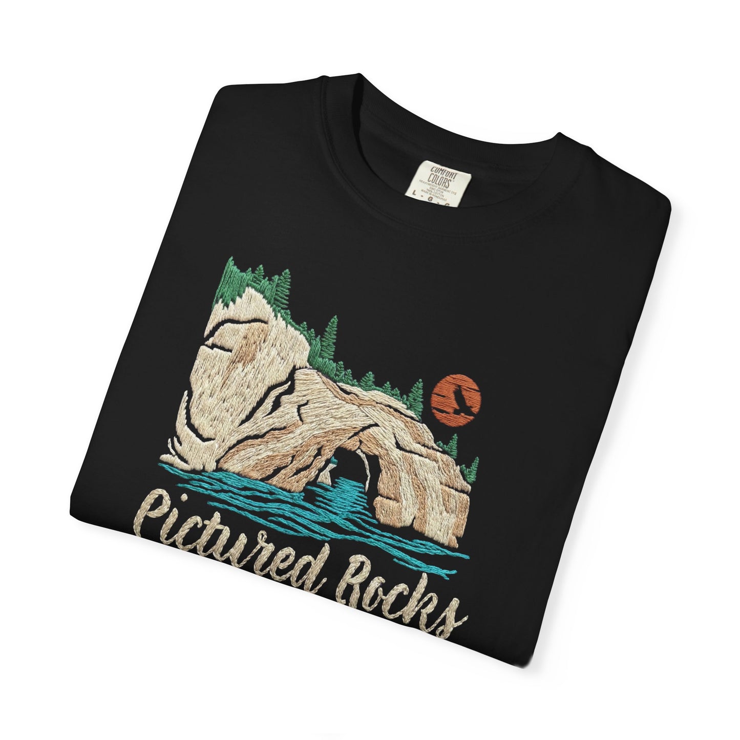 Pictured Rocks Lover's Leap T-Shirt - Heavyweight Comfort Colors