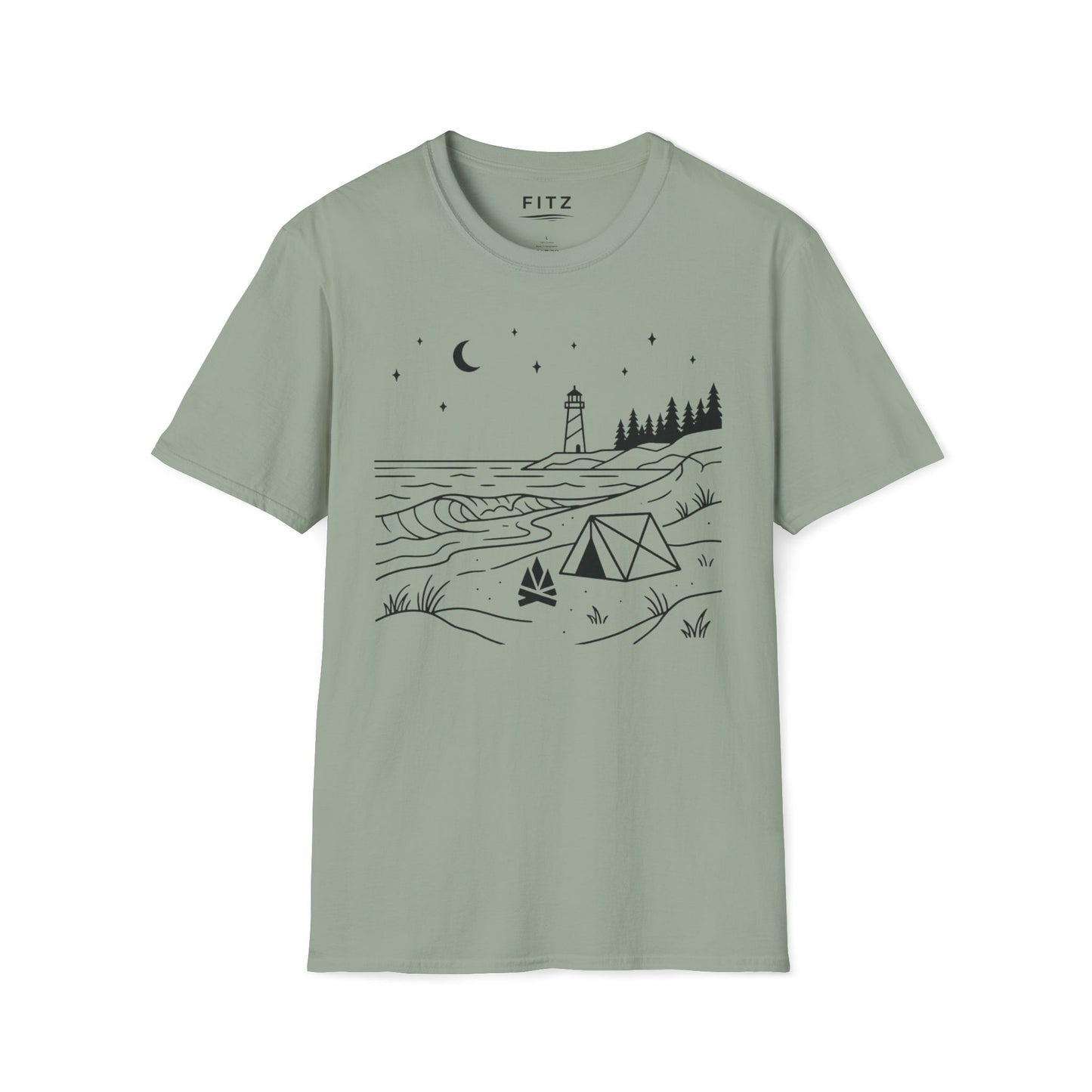 Beach Camping T-Shirt