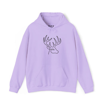 White-tailed One Line Hoodie