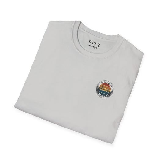 Take Me to the U.P. Sunset T-Shirt - Back Print