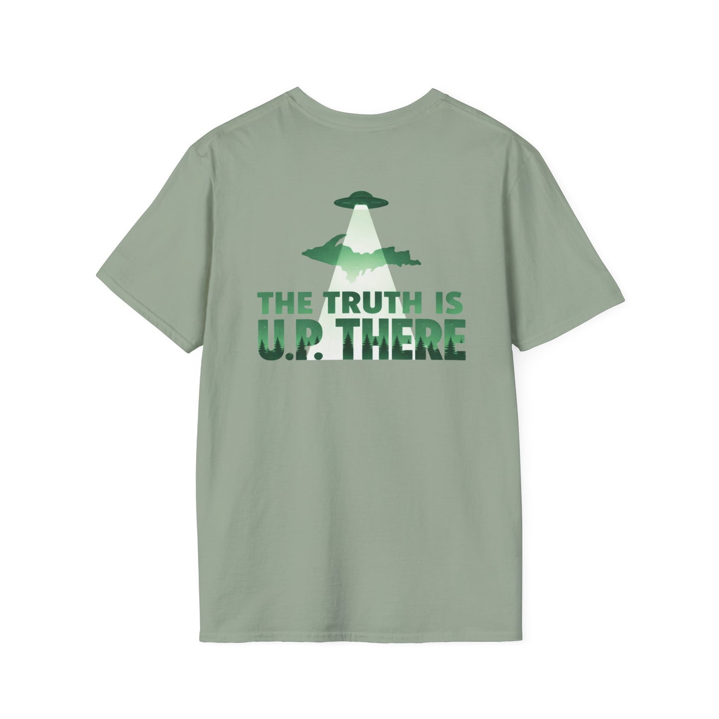 The Truth is U.P. There - Back Print