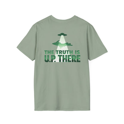 The Truth is U.P. There - Back Print