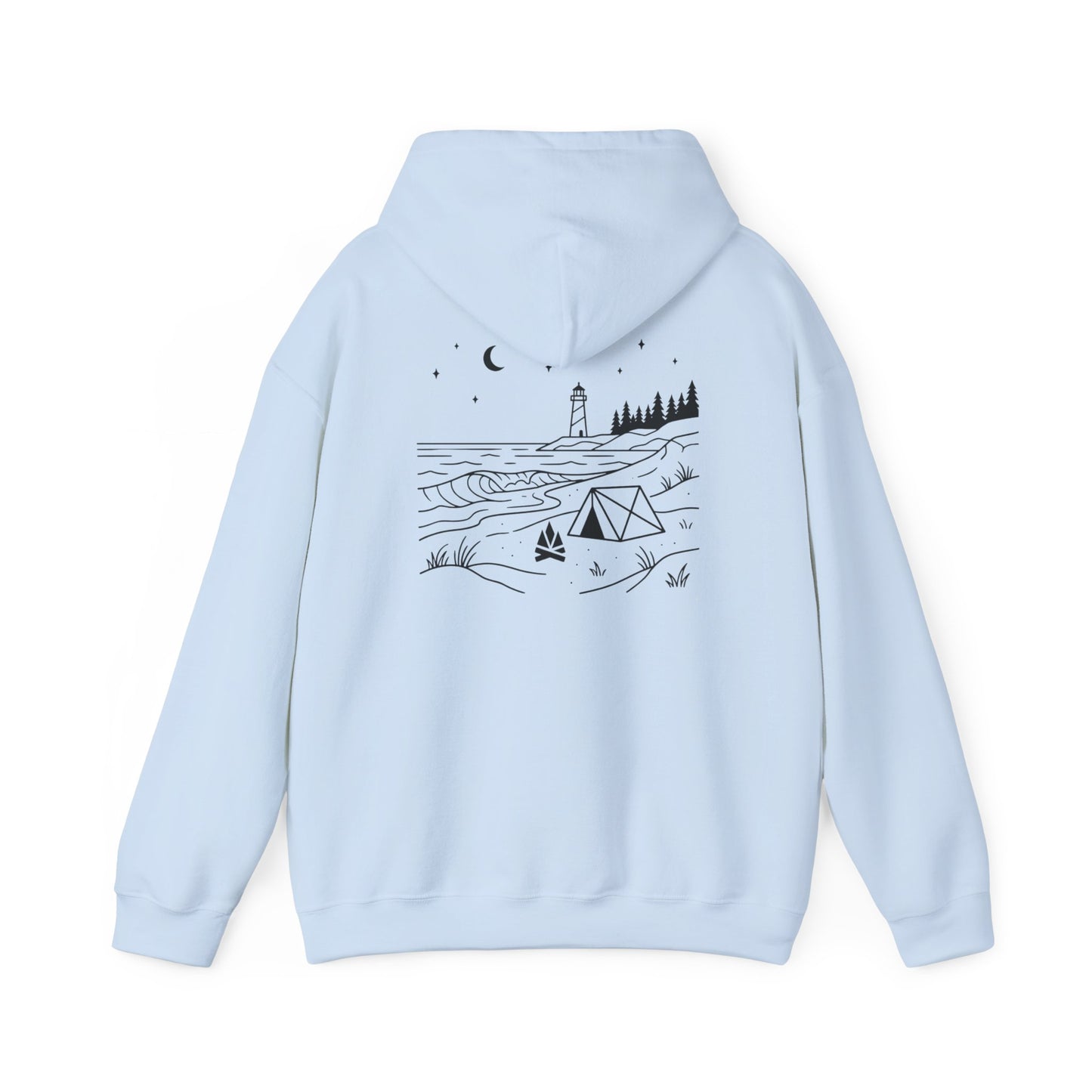 Beach Camping Hoodie