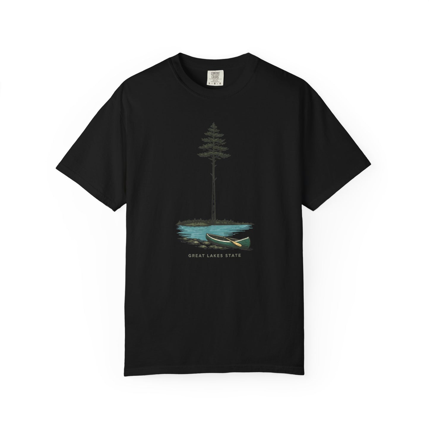 Great Lakes State T-Shirt - Heavyweight Comfort Colors