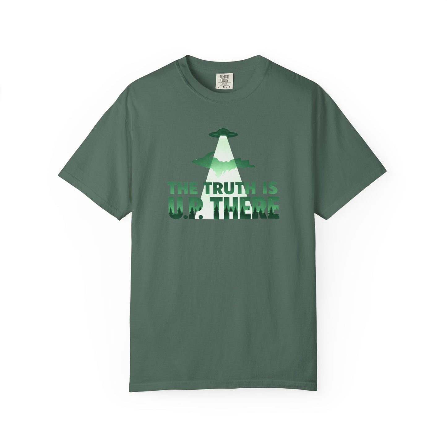 The Truth is U.P. There T-Shirt - Heavyweight Comfort Colors