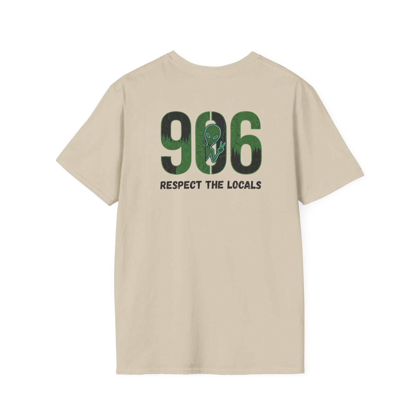 906 Respect the Locals T-Shirt - Back Print
