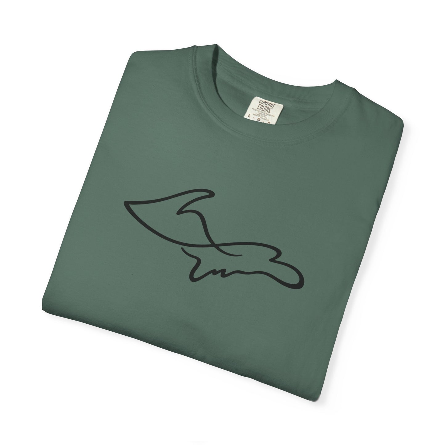Upper Peninsula One Line T-Shirt - Heavyweight Comfort Colors