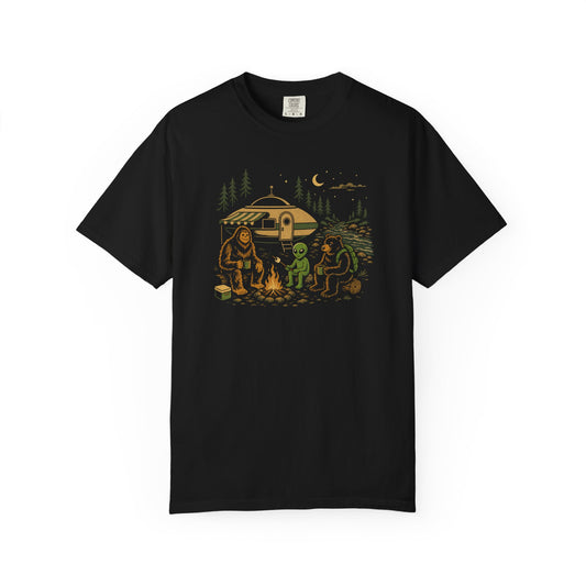 River Camping T-Shirt - Heavyweight Comfort Colors