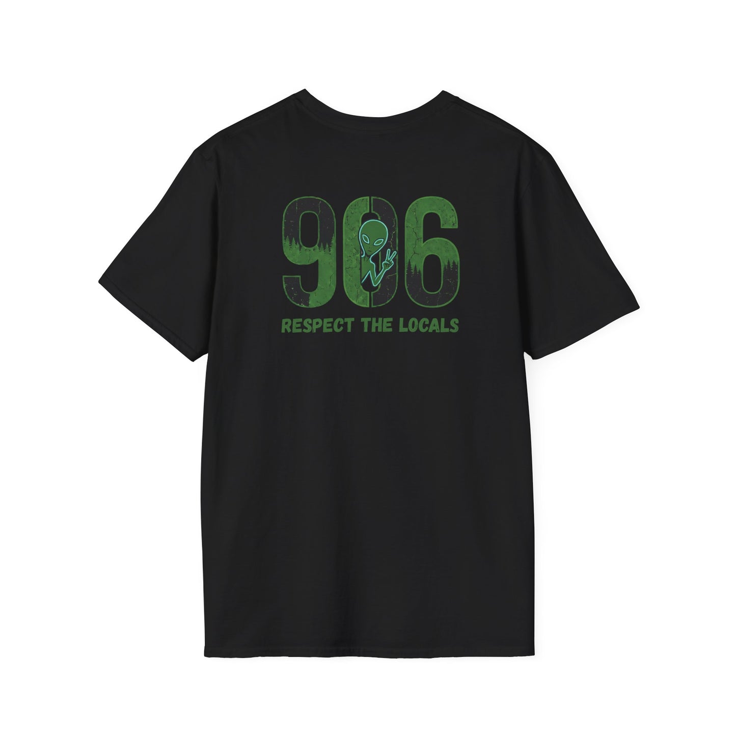 906 Respect the Locals T-Shirt - Back Print