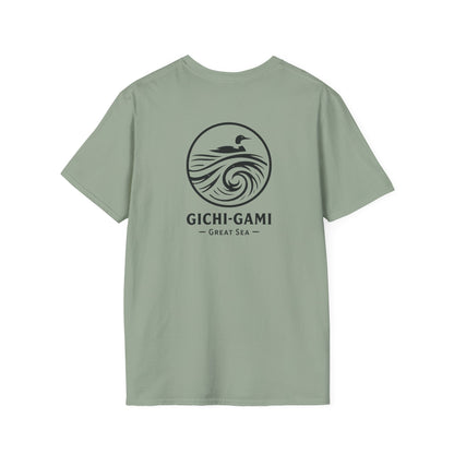 Gichi-Gami Great Sea T-Shirt - Back Print