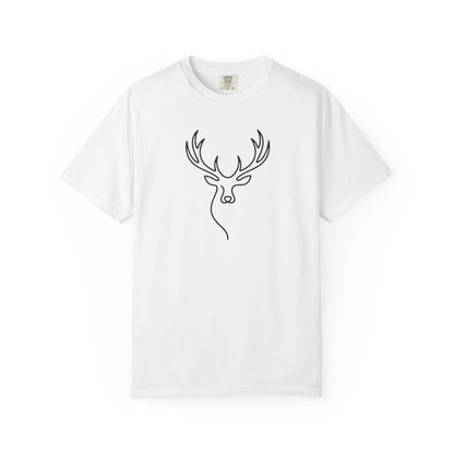 Elk One Line T-Shirt - Heavyweight Comfort Colors