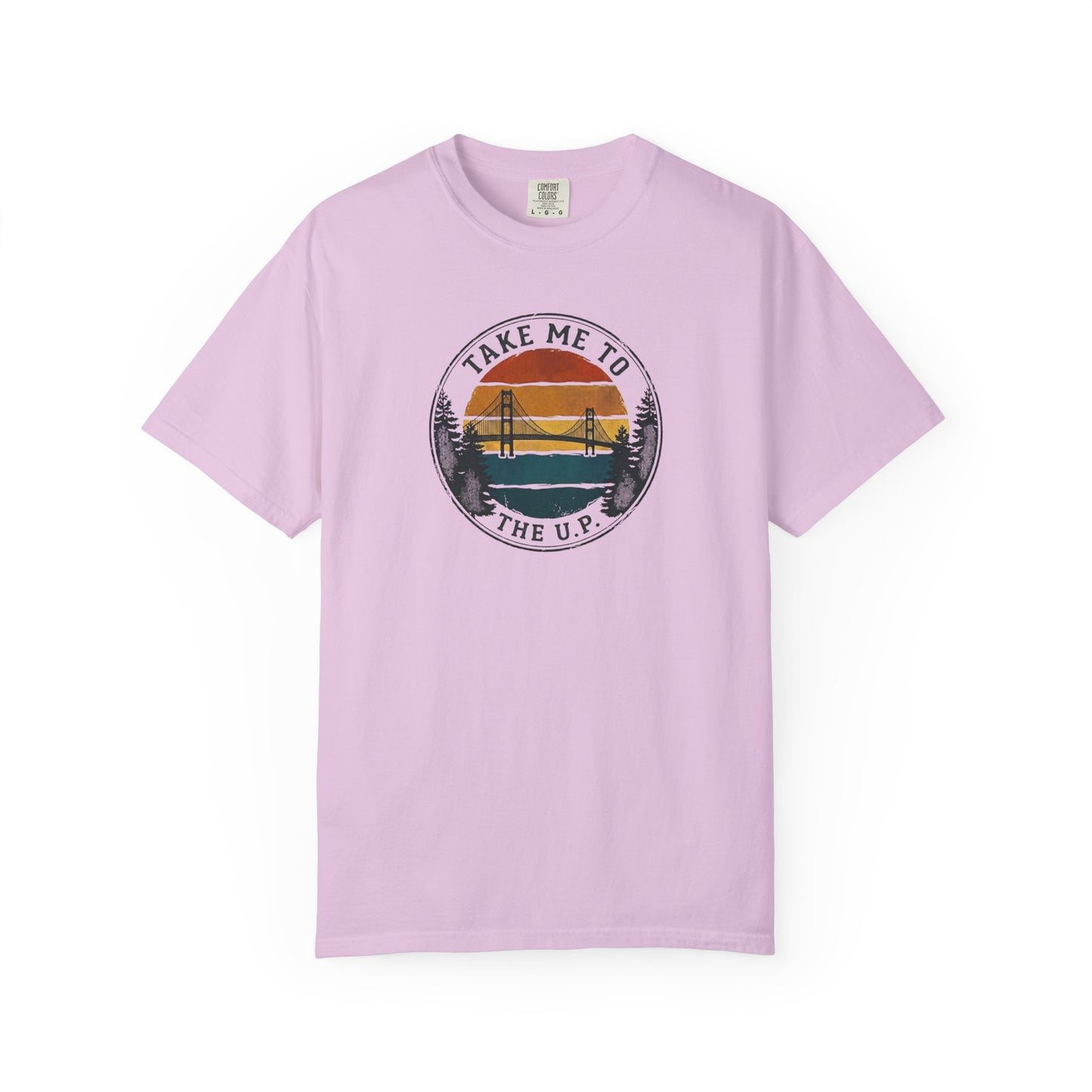 Take Me to the U.P. T-Shirt - Heavyweight Comfort Colors