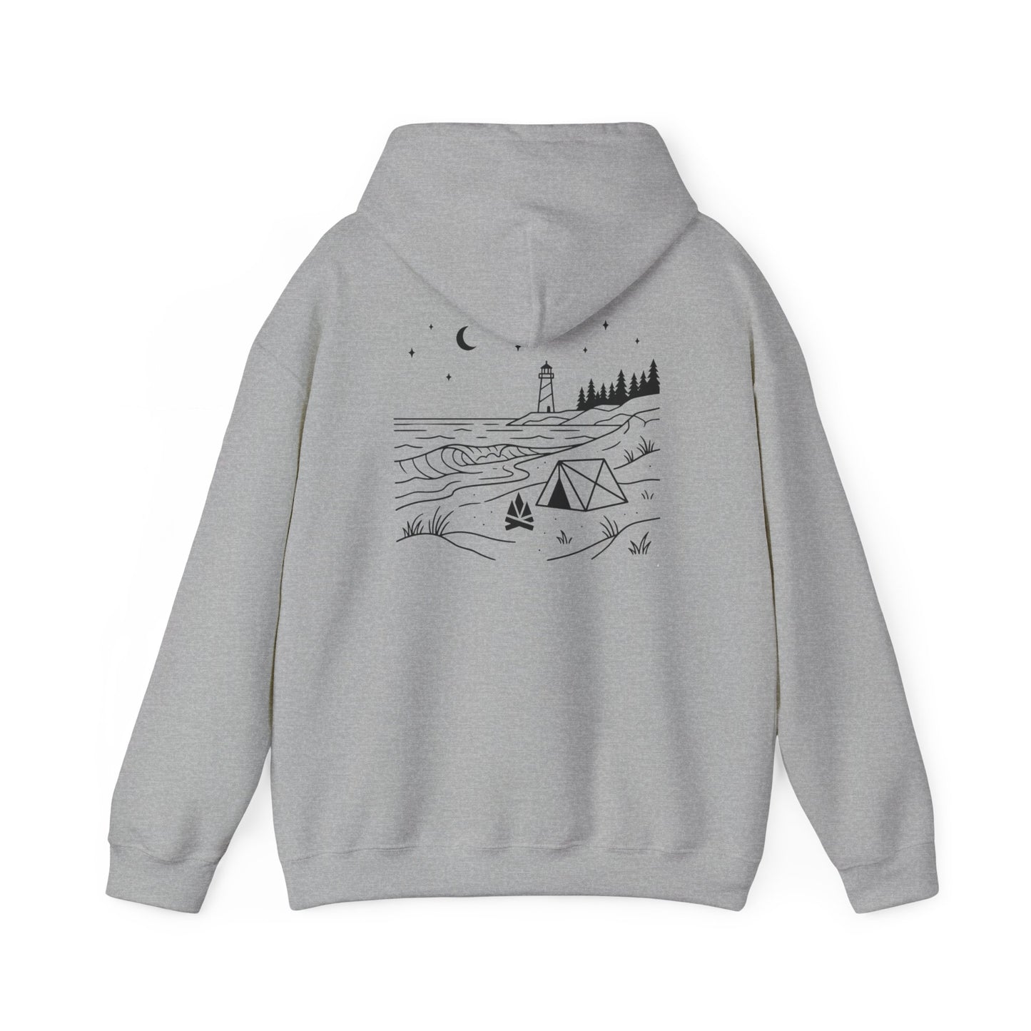 Beach Camping Hoodie