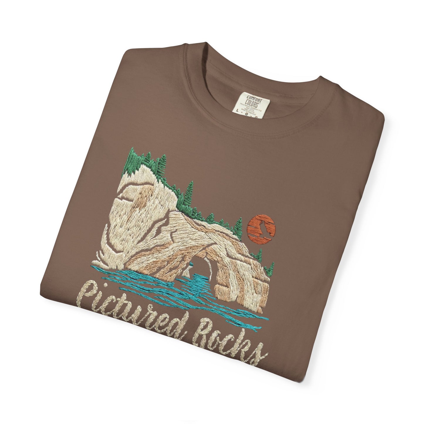 Pictured Rocks Lover's Leap T-Shirt - Heavyweight Comfort Colors