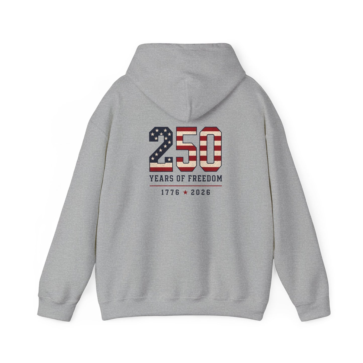 250 Flag Hoodie - Back Print