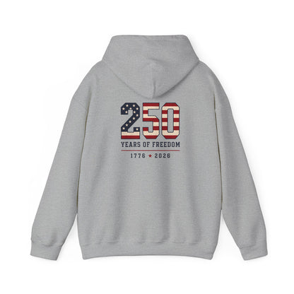 250 Flag Hoodie - Back Print