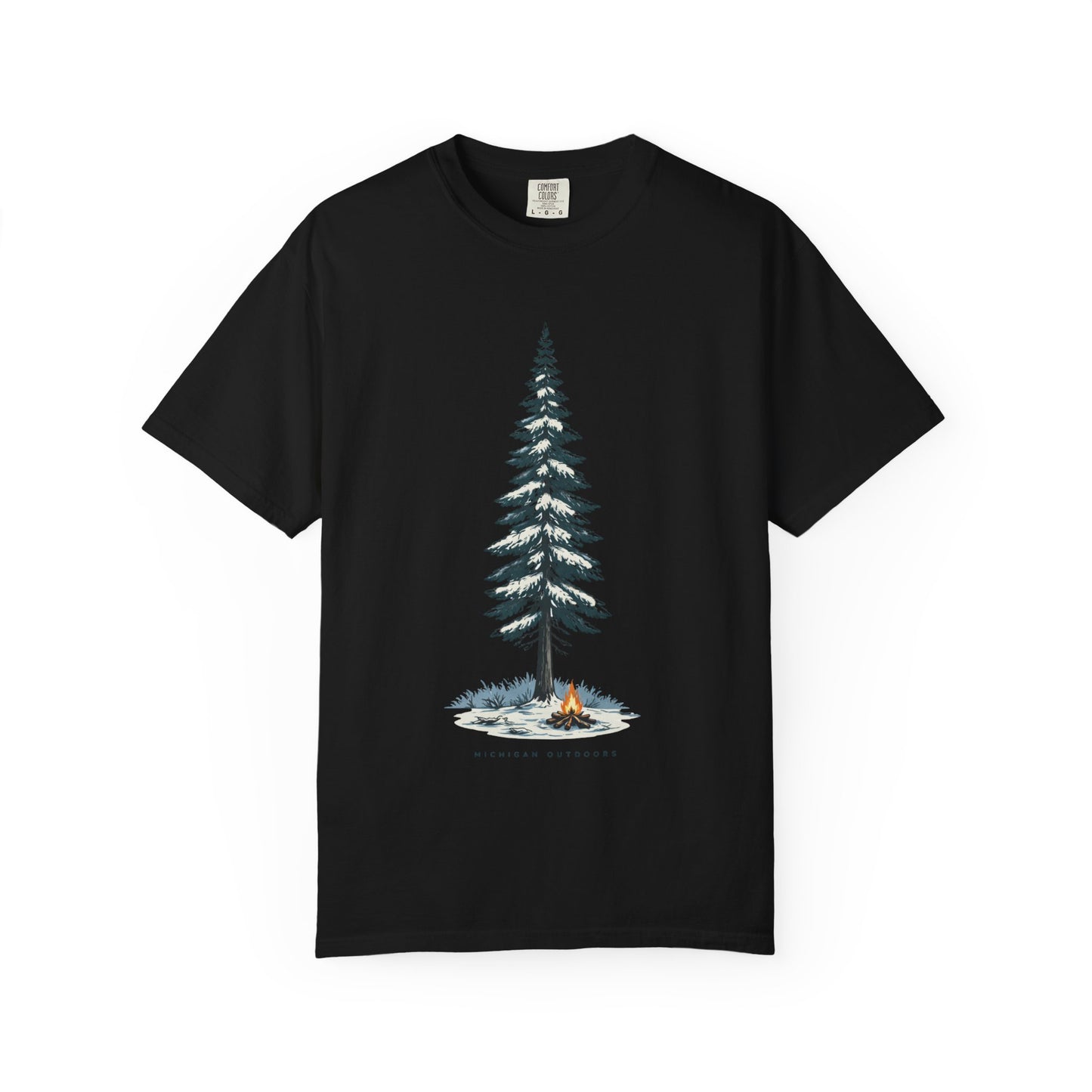 Michigan Outdoors T-Shirt - Heavyweight Comfort Colors