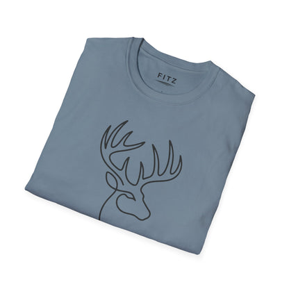 White-tailed One Line T-Shirt
