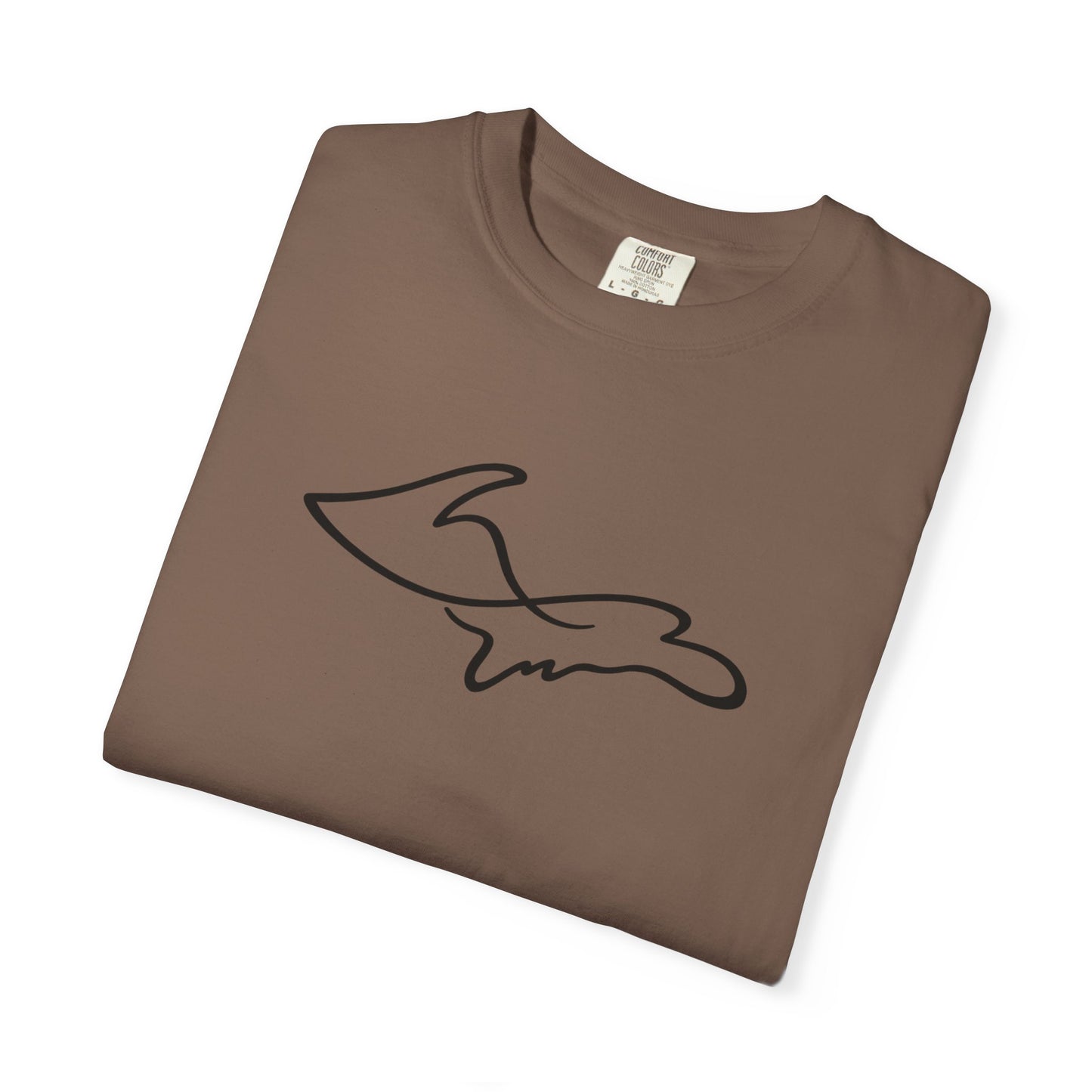 Upper Peninsula One Line T-Shirt - Heavyweight Comfort Colors