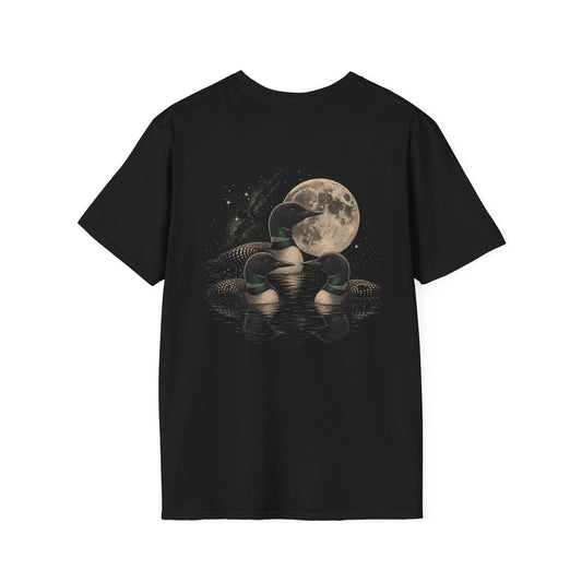 Midnight Loons T-Shirt - Back Print