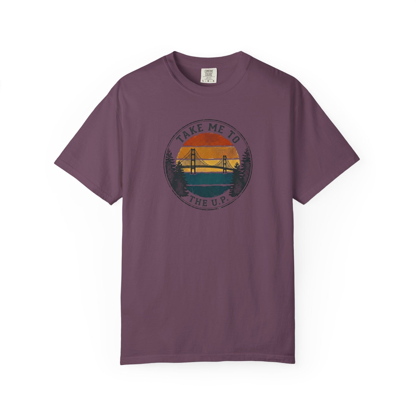 Take Me to the U.P. T-Shirt - Heavyweight Comfort Colors