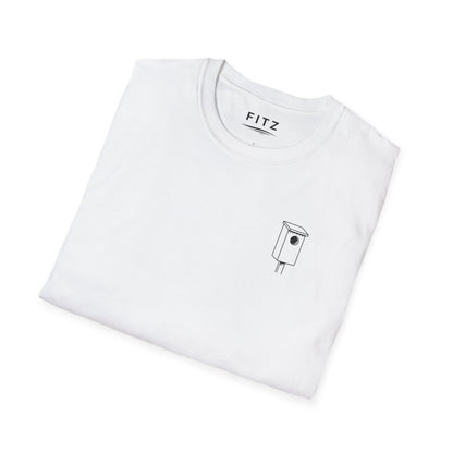 Wood Duck One Line T-Shirt - Back Print