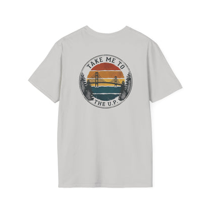 Take Me to the U.P. Sunset T-Shirt - Back Print