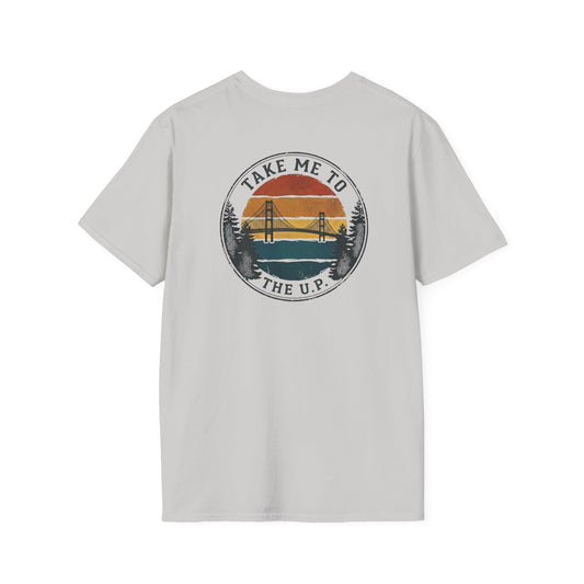 Take Me to the U.P. Sunset T-Shirt - Back Print