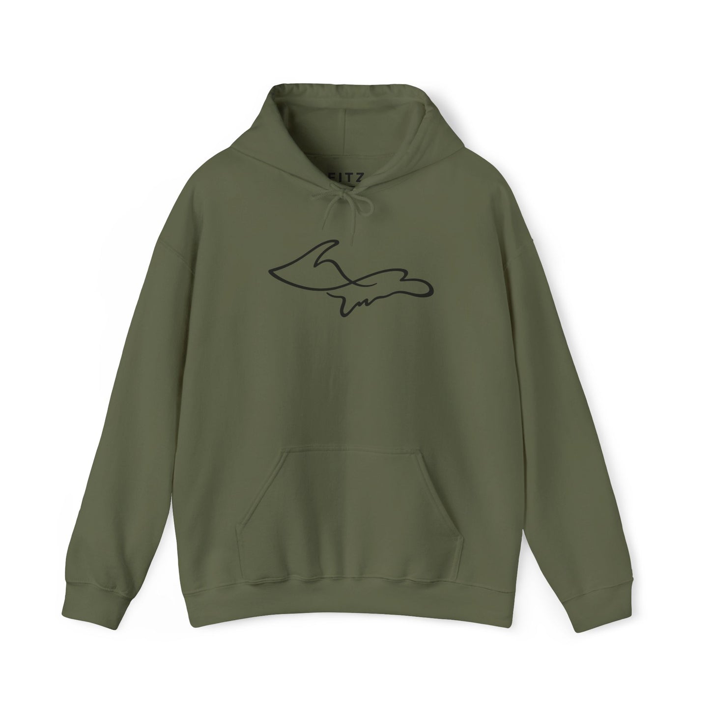 Upper Peninsula One Line Hoodie