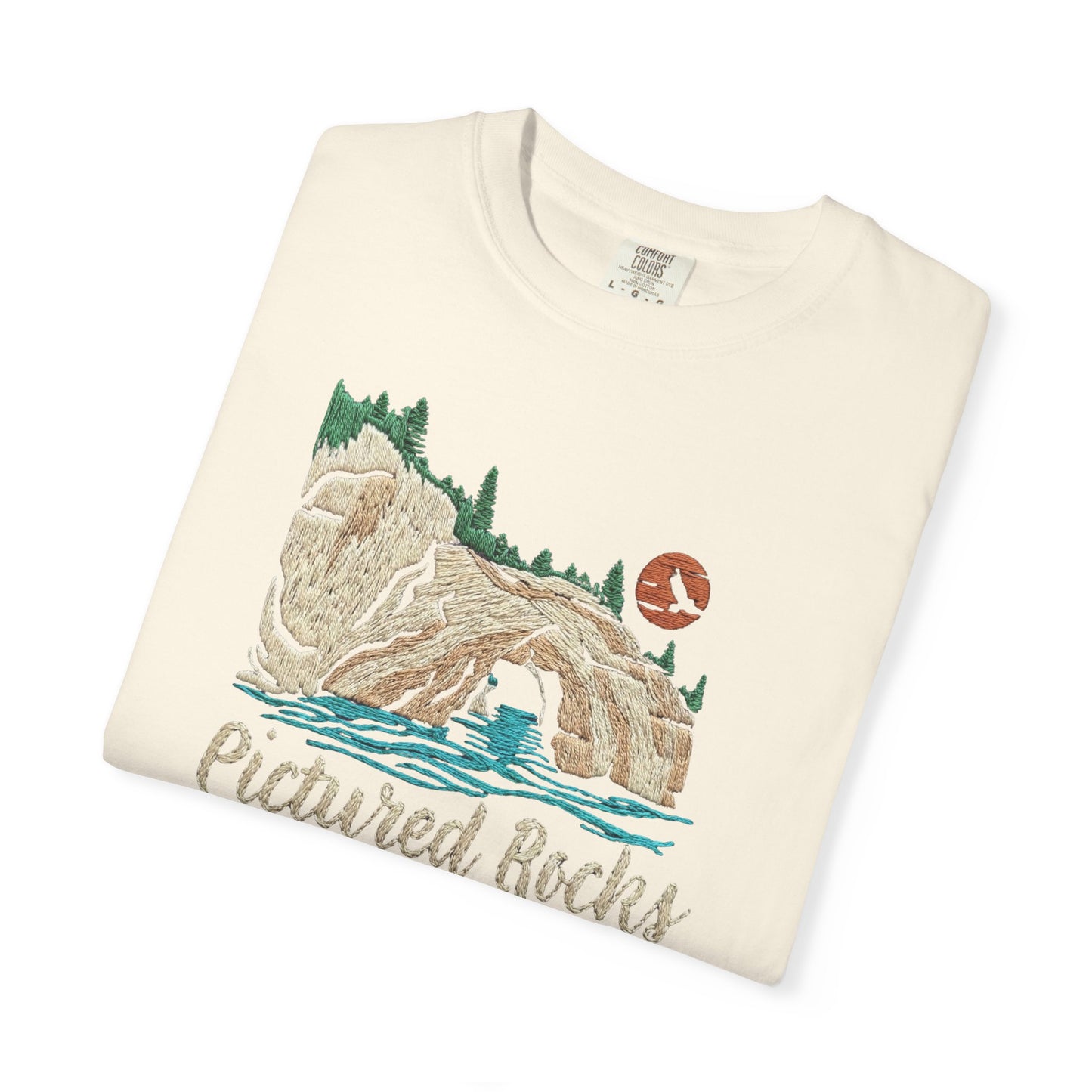 Pictured Rocks Lover's Leap T-Shirt - Heavyweight Comfort Colors