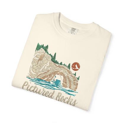 Pictured Rocks Lover's Leap T-Shirt - Heavyweight Comfort Colors