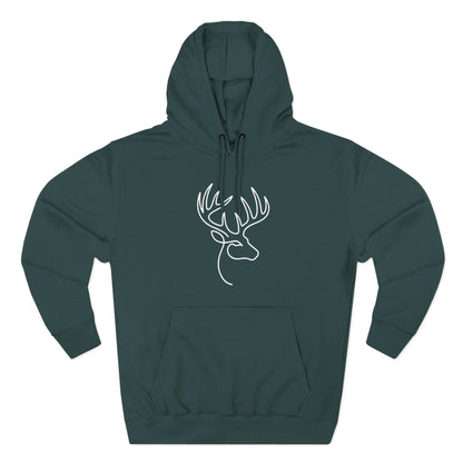 White-tailed One Line Hoodie