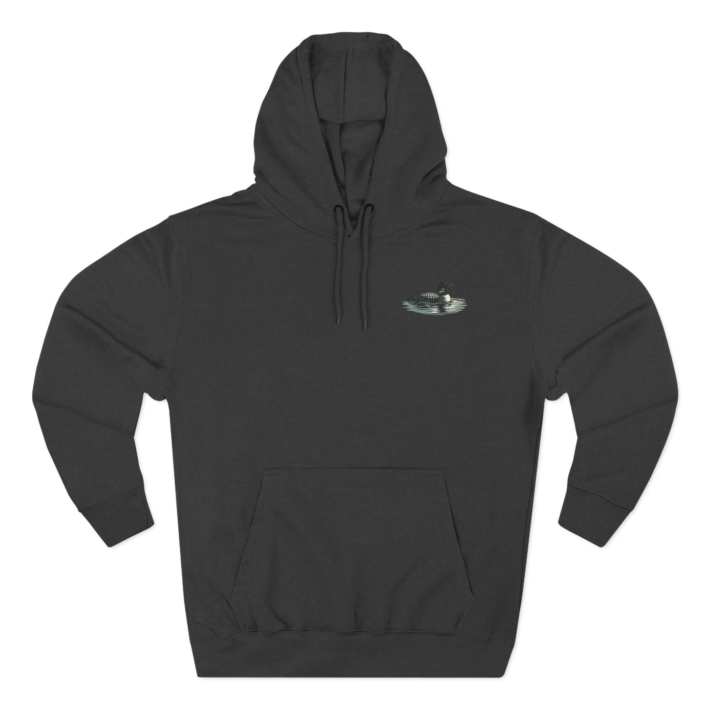Loon Up North Michigan Hoodie - Back Print