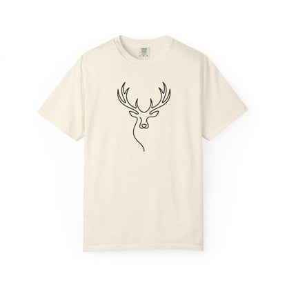 Elk One Line T-Shirt - Heavyweight Comfort Colors