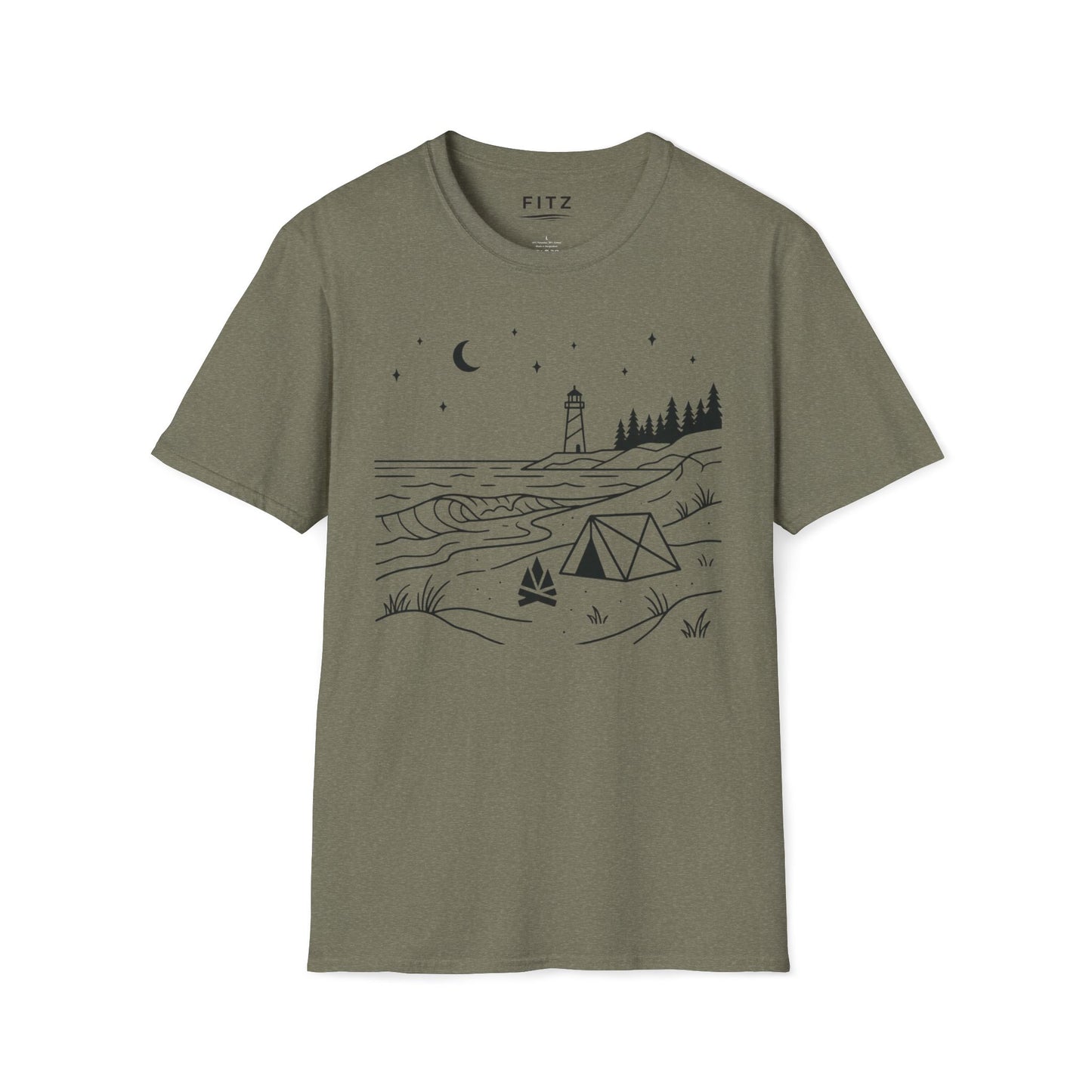 Beach Camping T-Shirt