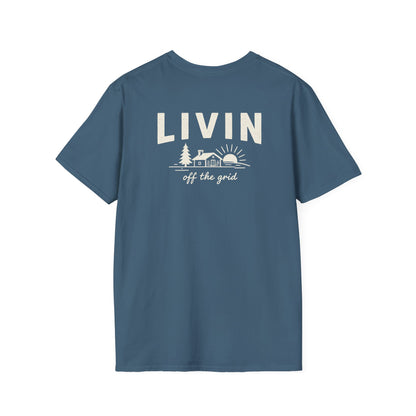 LIVIN off the Grid T-Shirt - Back Print