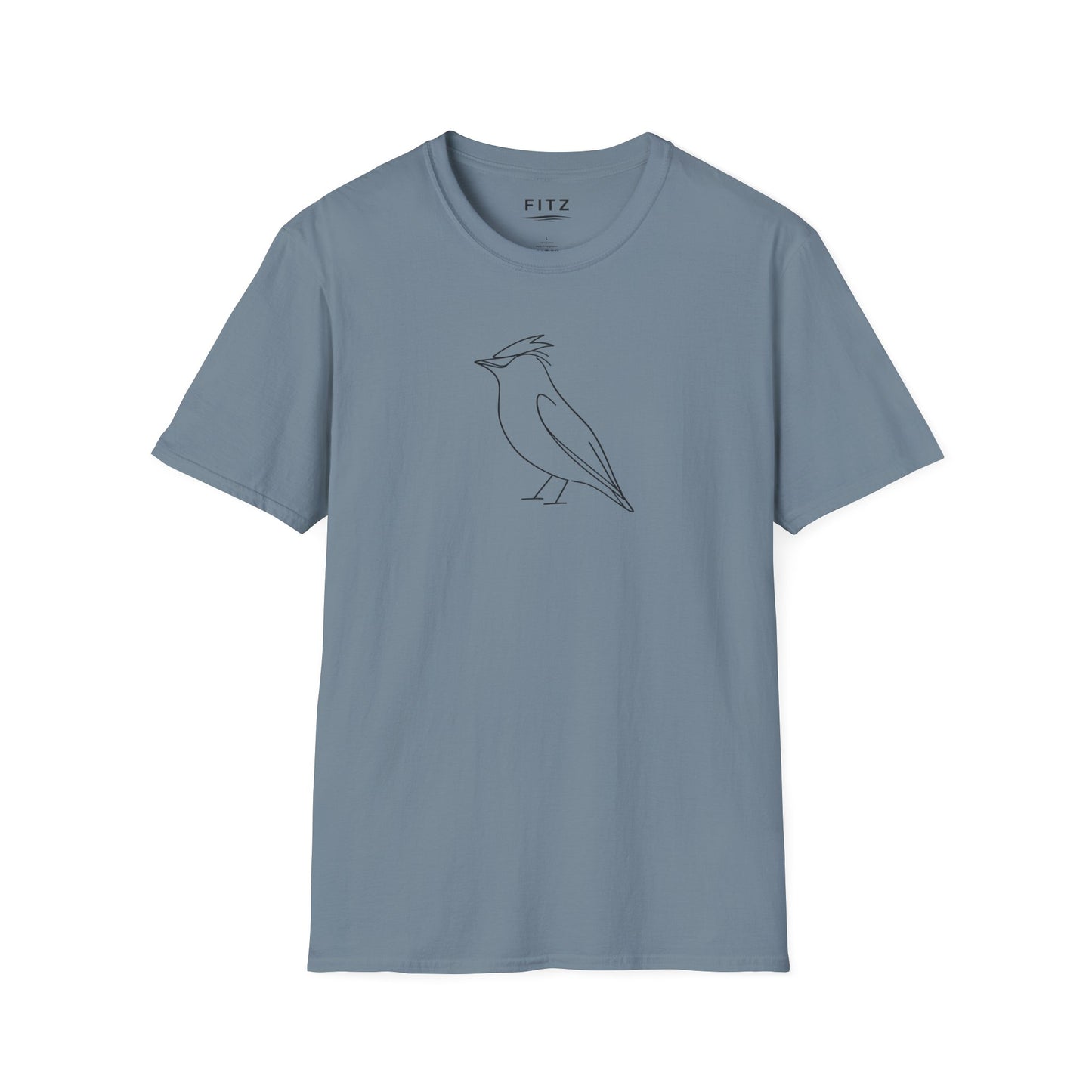 Cedar Waxwing Line T-Shirt