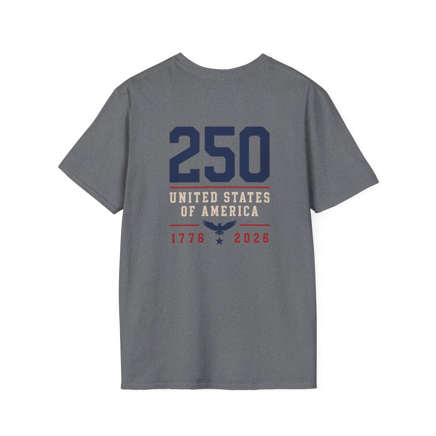USA 250 T-Shirt - Back Print