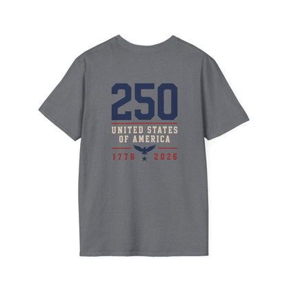 USA 250 T-Shirt - Back Print